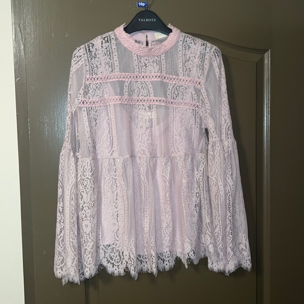 NWOT Altar’d State Lace Blouse